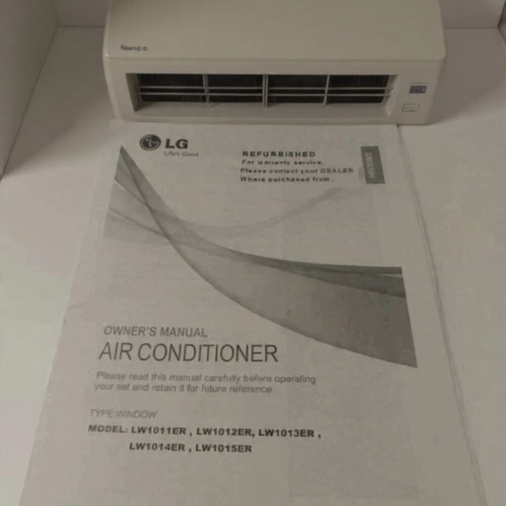 LG Air conditioner owners manual pics for model